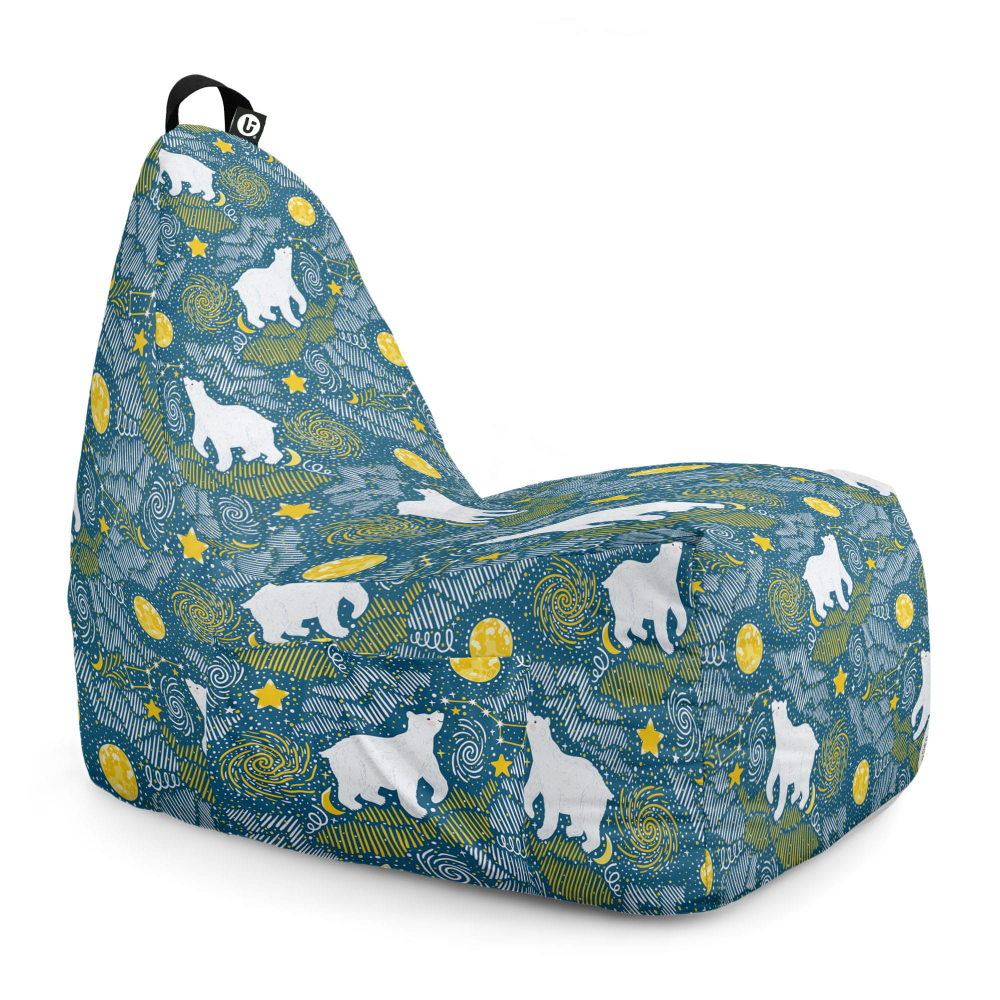 Fotoliu Puf Chill XL Ursi Polari Updeco - imagine 6
