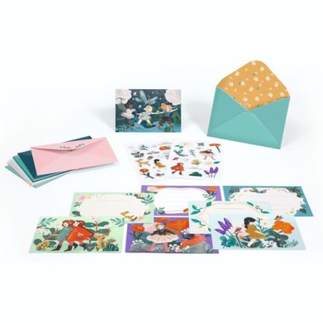 Set Invitații Prietenii Grădina Djeco - imagine 3