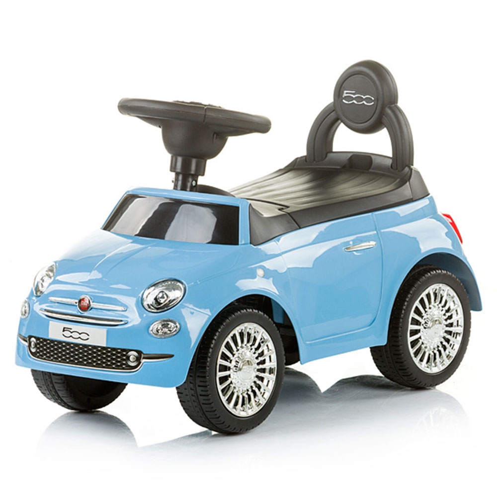 Masinuta Chipolino Fiat 500 Blue, Volan Muzical, Pana la 20kg - imagine 5