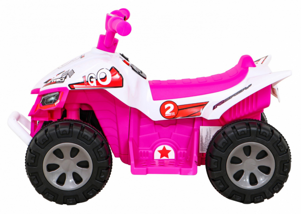 ATV Electric Storm Pink Ramiz | Jucării Motorizate - imagine 6