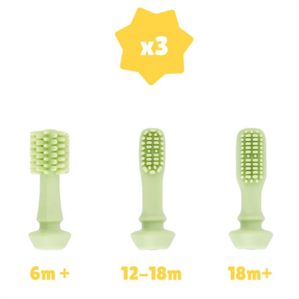 Periuta Silicon Badabulle pentru Bebelusi Sigura - imagine 6