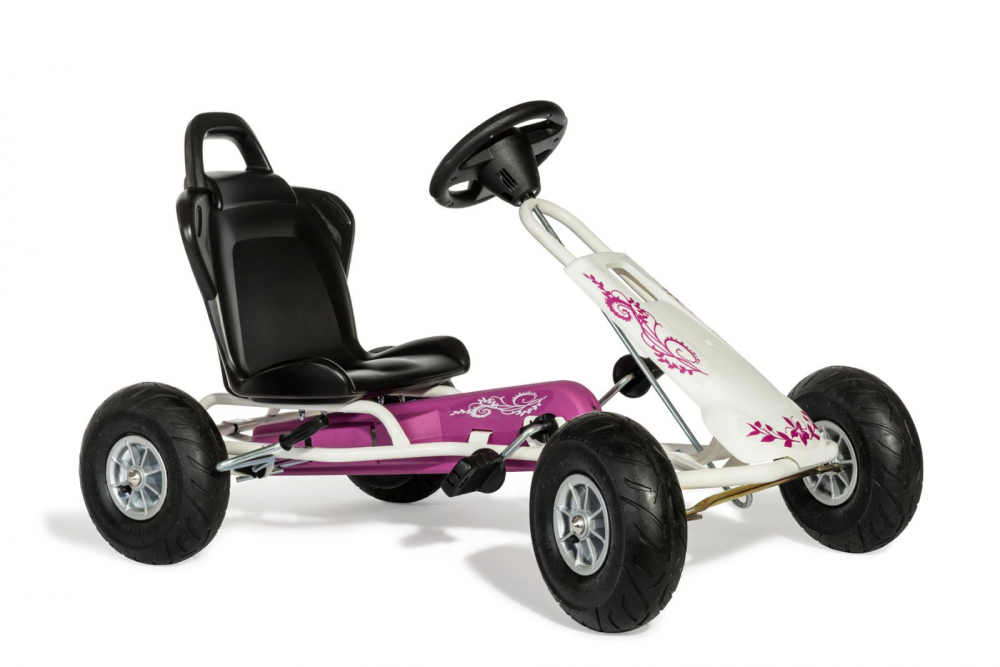Kart Air Runner Flower Ferbedo, Alb