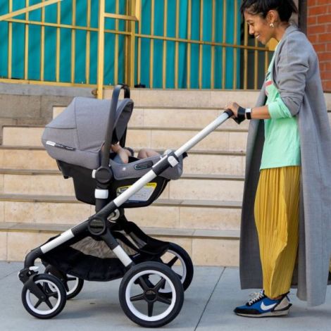 Bugaboo Turtle Air 360 Grey - Siguranță Premium - imagine 7