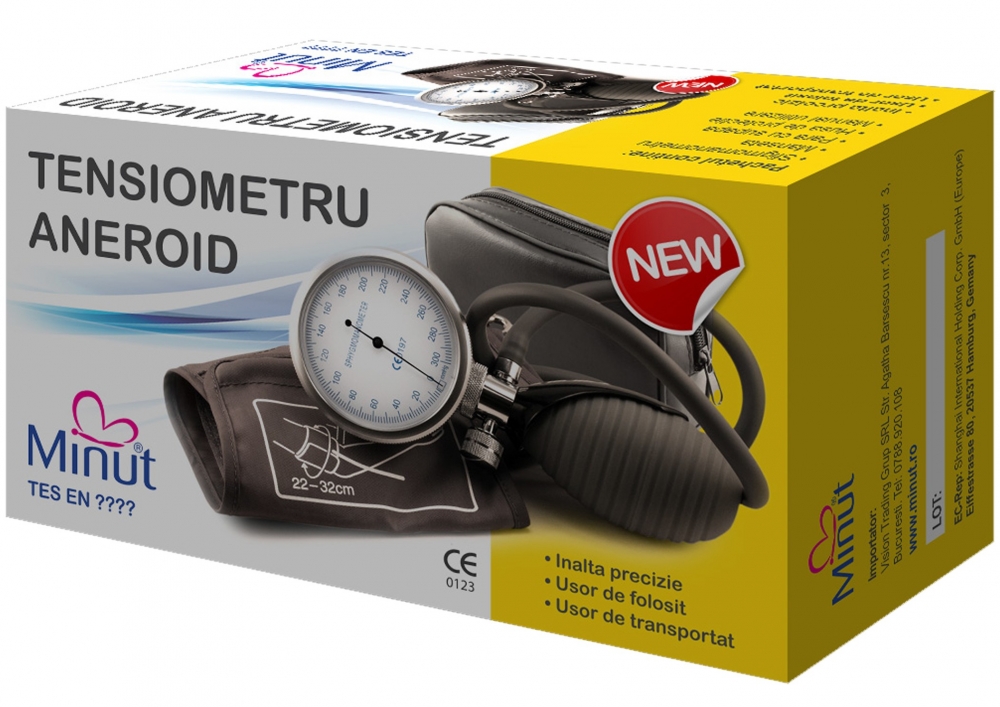 Tensiometru Aneroid Minut | Mecanic și Precis