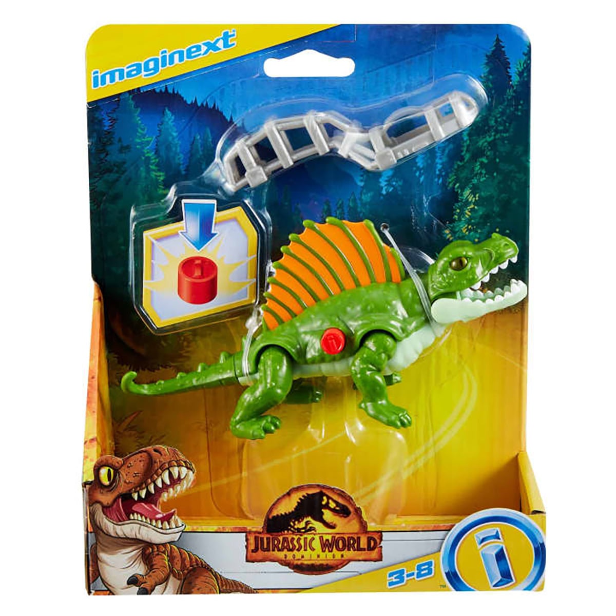 Figurina Dimetrodon Imaginext Jurassic World