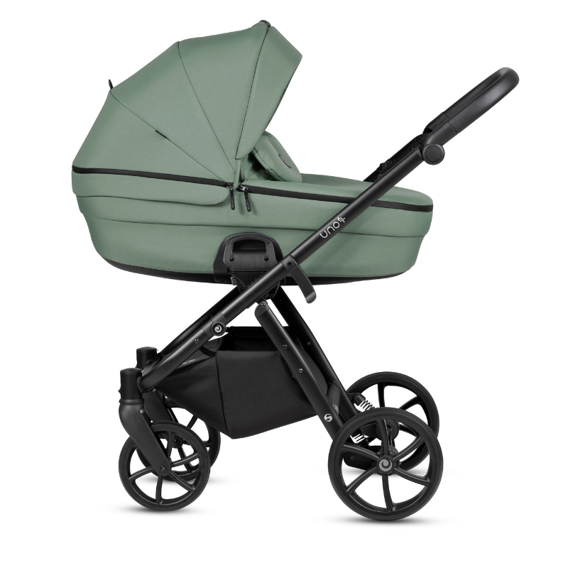 Carucior 2 in 1 Tutis Uno 6+ Dark Ivy - Reversibil