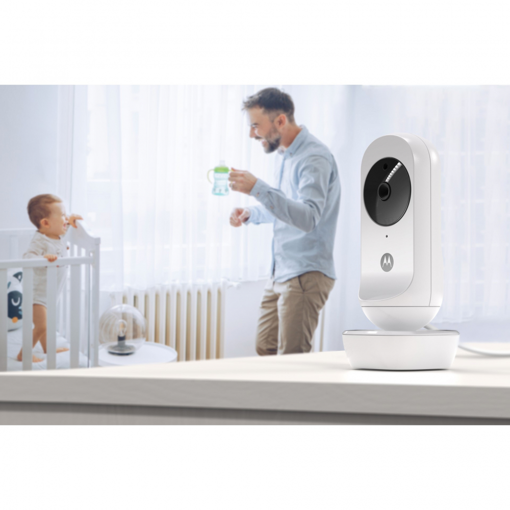 Monitor Motorola VM35-2 cu 2 Camere | HD 5" - imagine 2