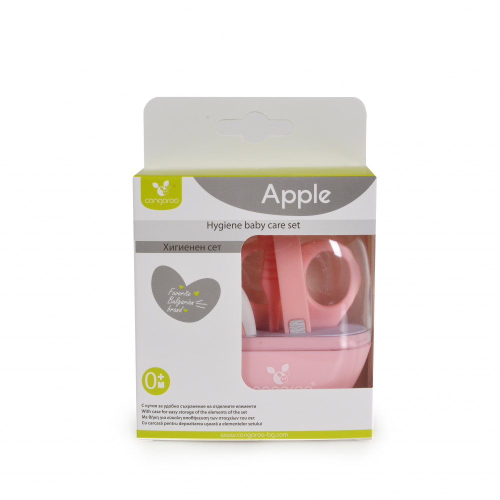 Set Manichiura Bebelusi Cangaroo Apple Pink - imagine 4