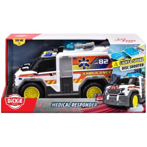 Ambulanță Dickie Toys cu Lumini și Sunete 30cm - imagine 14