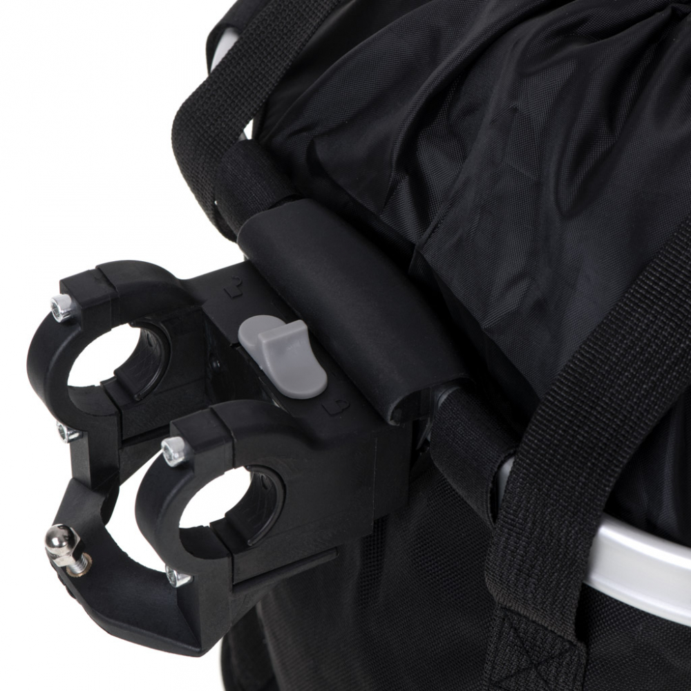 Cos Bicicleta Frontal Pliabil Universal Ikonka Black - imagine 4
