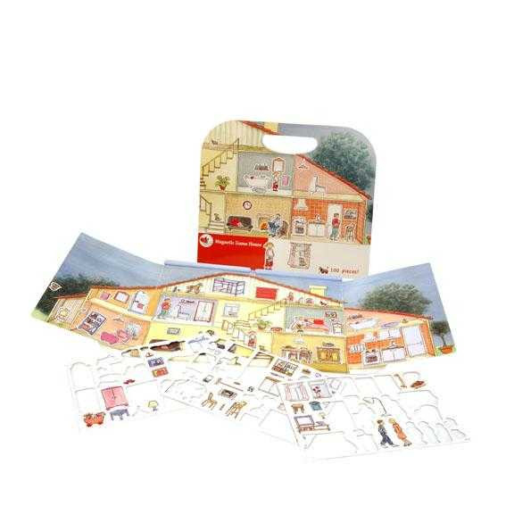 Set Magnetic Acasa Egmont | Joc Educativ si Distractiv