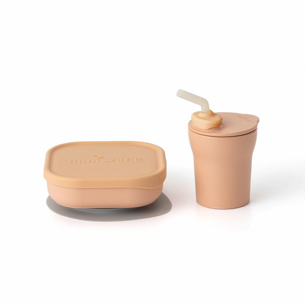 Set Miniware SipSnack 3 Piese Toffee | Diversificare - imagine 6
