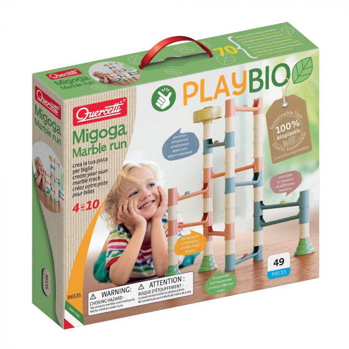 Quercetti Migoga Marble Run Bio | Joc Eco