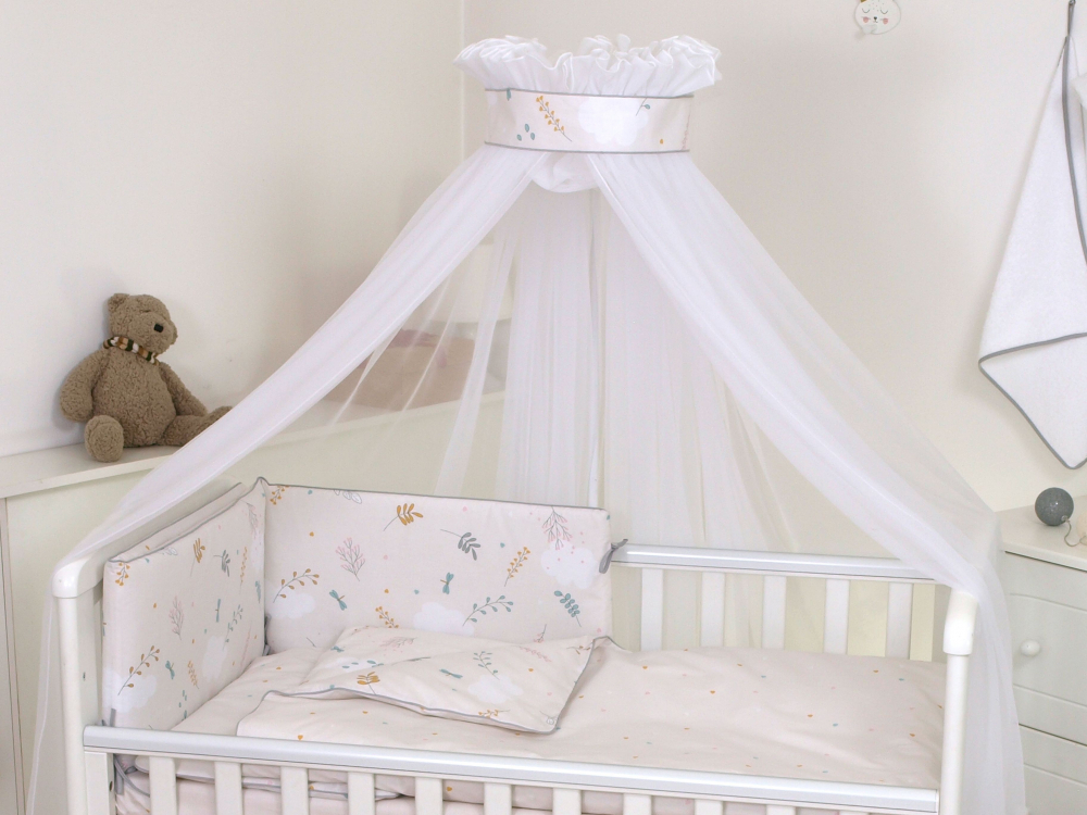 Baldachin Amy Patut Bebe Airy Beige - Protecție & Design