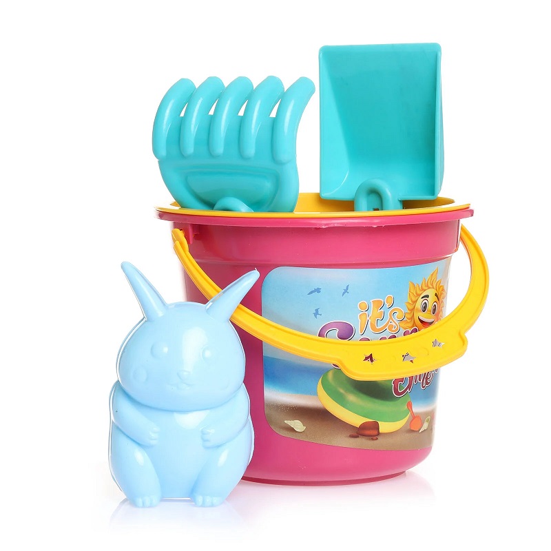 Set 5 jucării de nisip Sweet Pink Guclu Toys - imagine 5