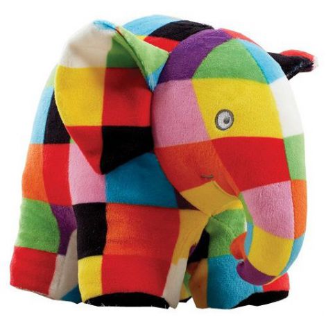 Elefantul Elmer Plus Rainbow Designs 17cm