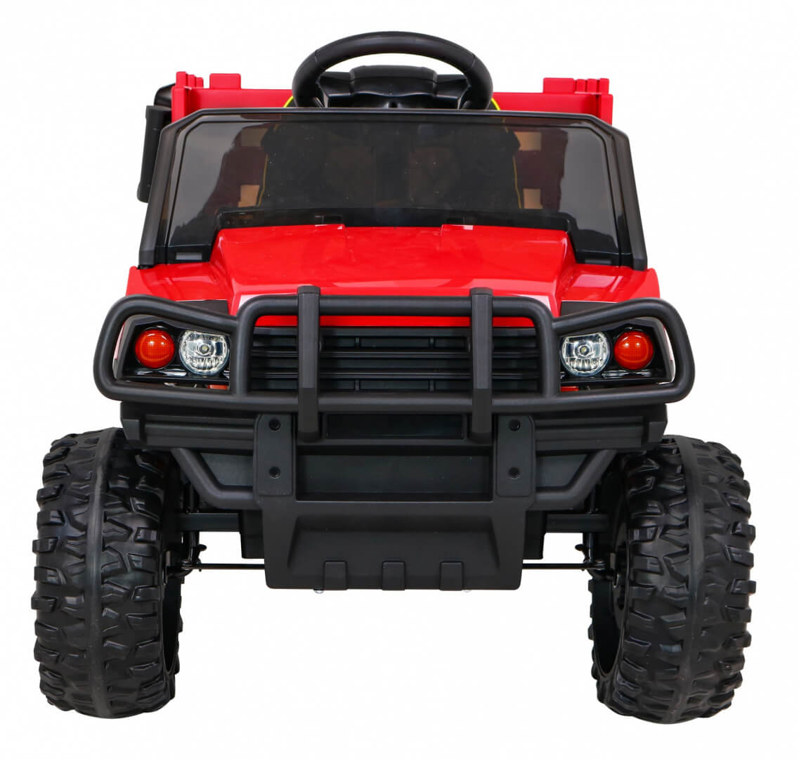 Tractor Electric Farmer Pick-Up Rosu | Autokids.ro - imagine 2