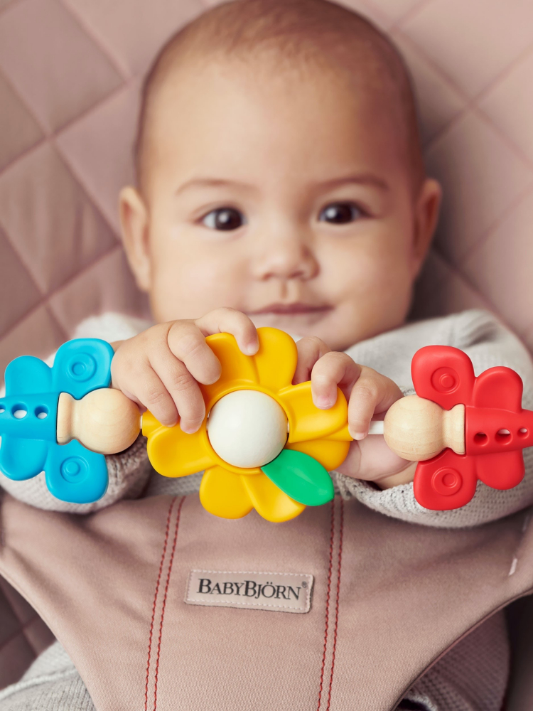 BabyBjorn Flying Friends - Bară jucării balansoar - imagine 2