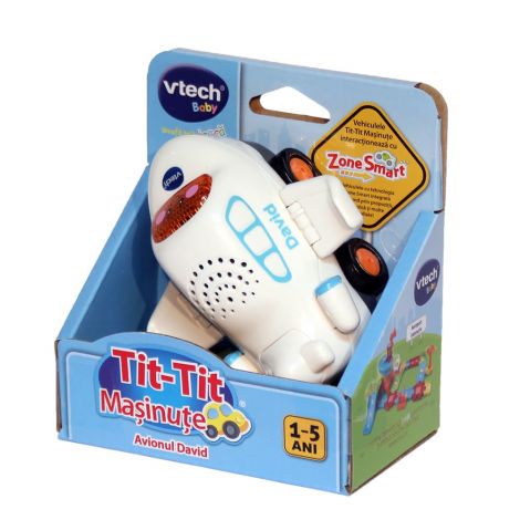 Avion Interactiv VTech David, Lumini și Sunete