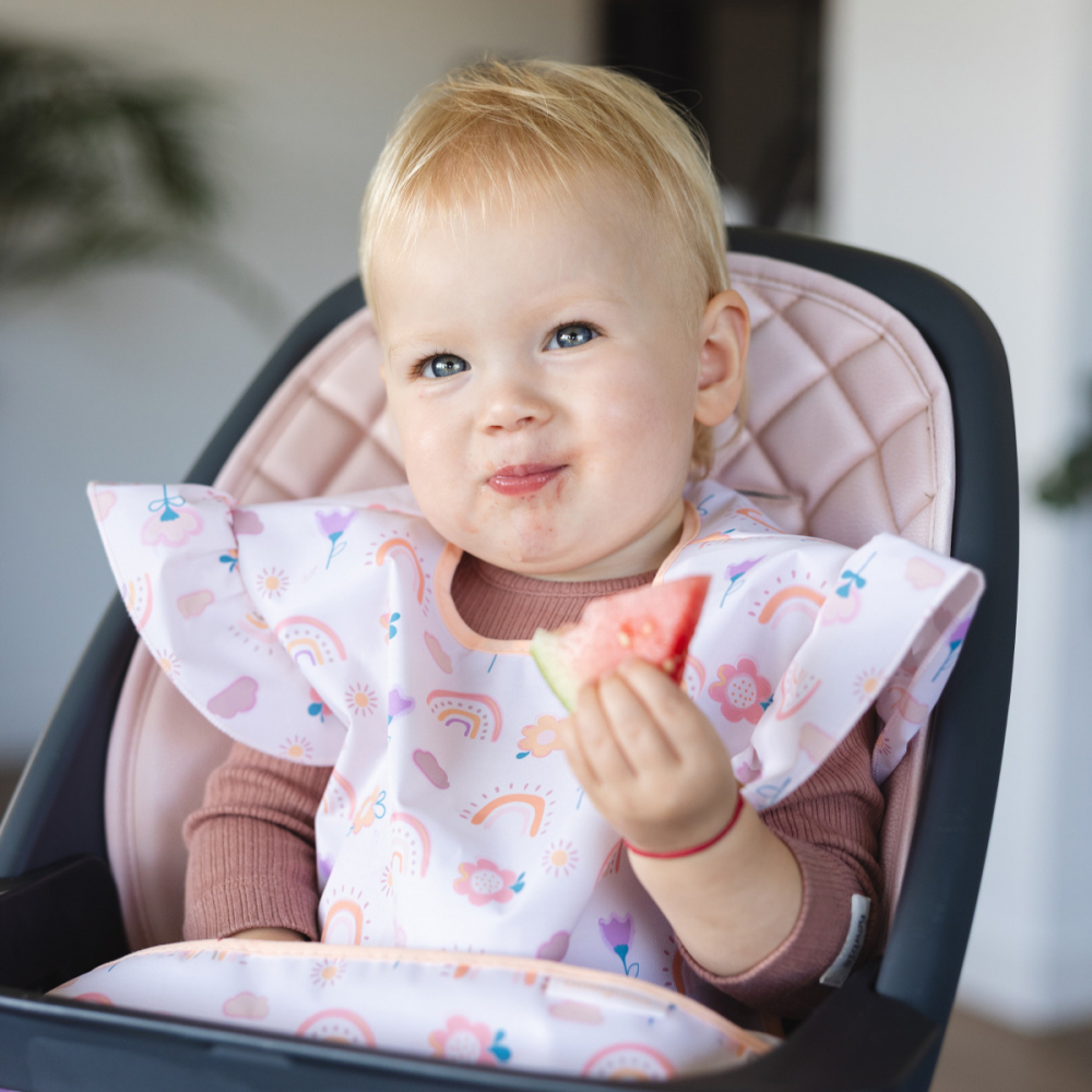 Baveta Impermeabilă Babyono Curcubeu - Protecție Excelentă - imagine 4
