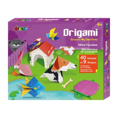 Avenir Origami Animale - Kit Creativ Pentru Copii