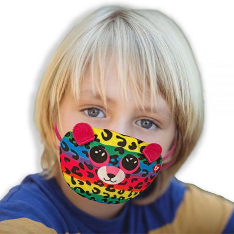 Masca Fashion Leopard DOTTY Ty | Protecție Stylish - imagine 2