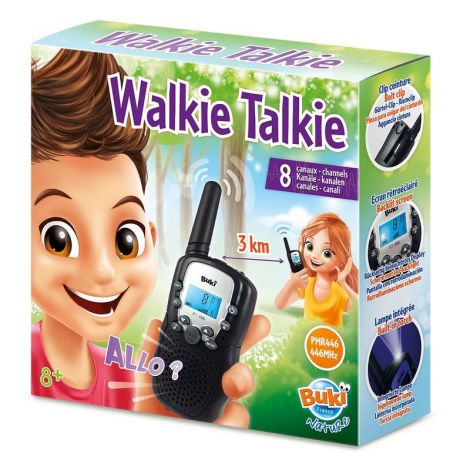 Walkie Talkie Buki France | 3km Arie Acțiune