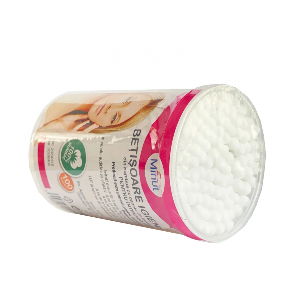 Betisoare igienice Minut Baby 100 buc - imagine 2