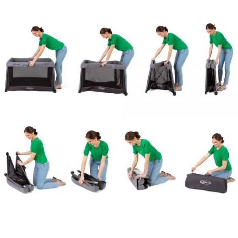 Graco FoldLite - Patut Călătorie Ultra-Ușor - imagine 6