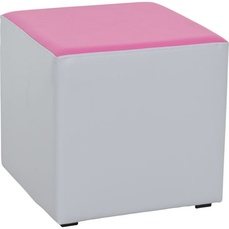 Puf Moje Bambino Gri-Roz | Mobilier Creșă
