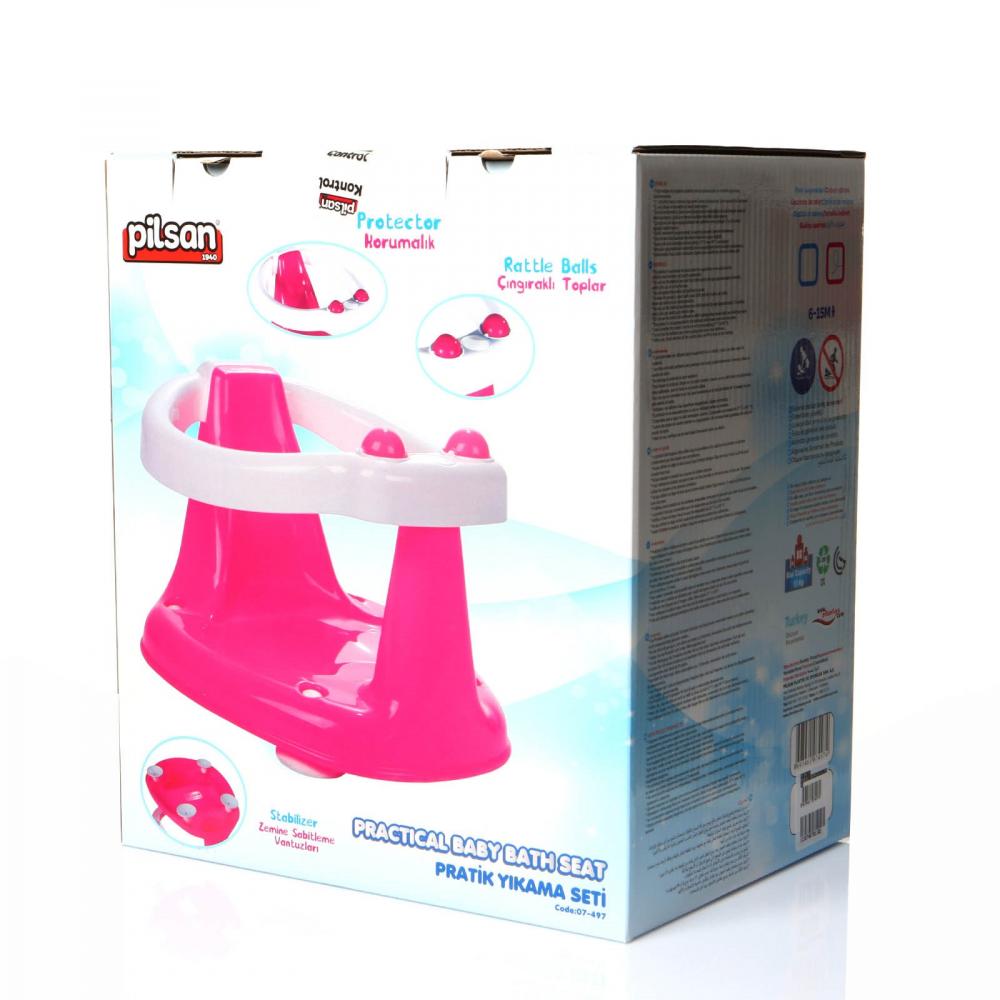Scaun Baie Bebelusi Pilsan Pink, Stabil - imagine 2