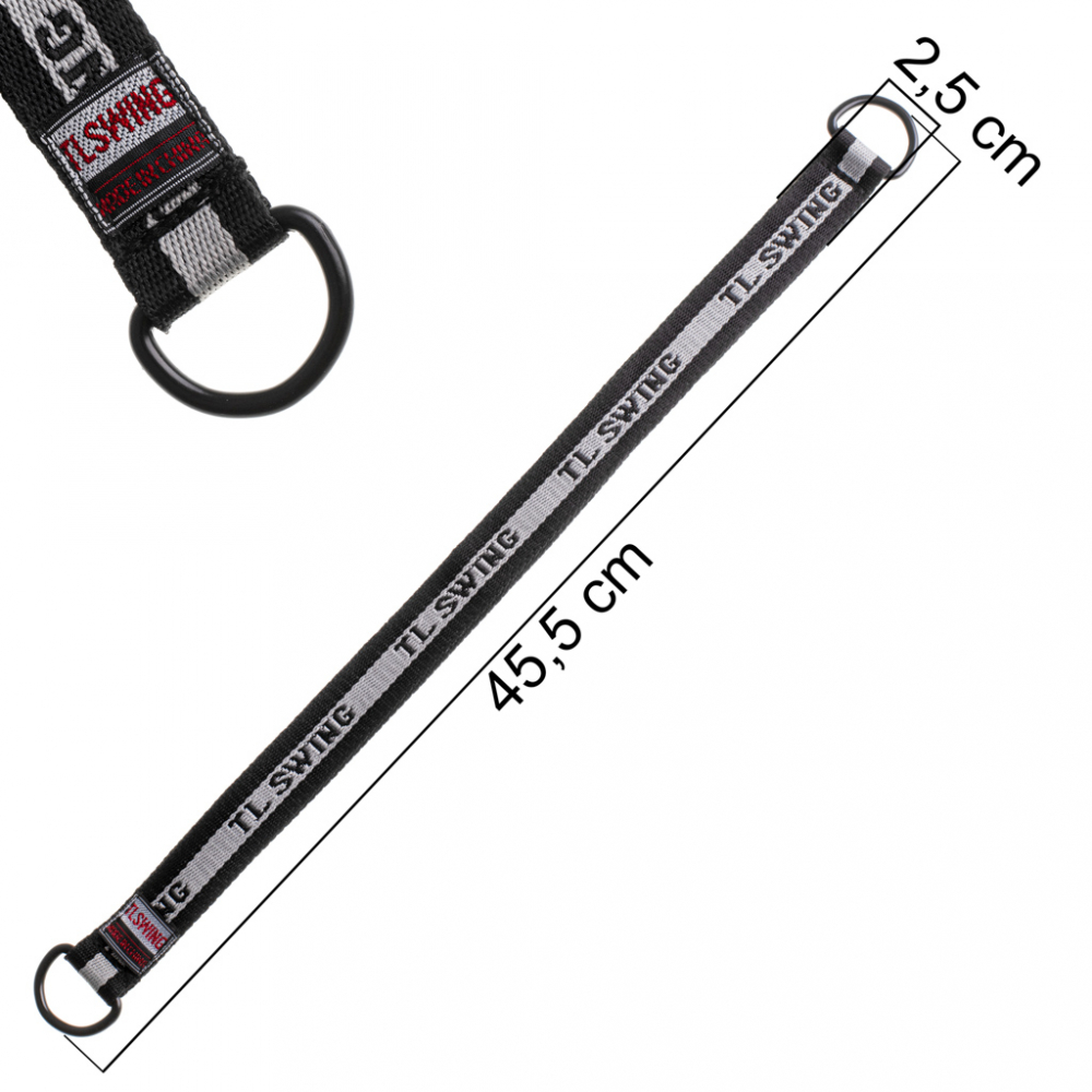 Centură Hamac Ikonka, Sarcină 200 kg, Negru - imagine 9
