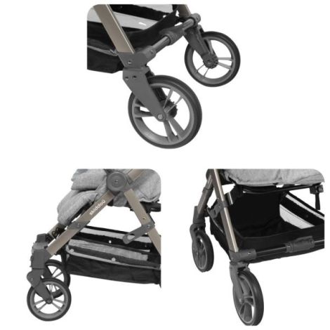 Skiddou Mell Onyx - Carucior ultracompact 7.5kg - imagine 11