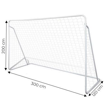 Poarta Fotbal Ecotoys 300x200 cm - Profesionala - imagine 3