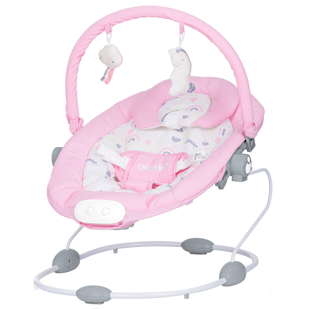 Scaunel balansoar Chipolino Siesta Unicorn - Relaxare Sigură - imagine 2