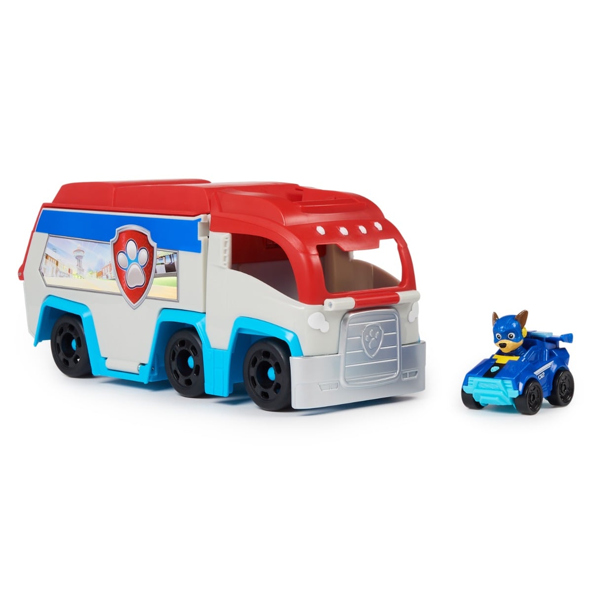 Set Paw Patrol Squad Patroller, Camion Transformabil