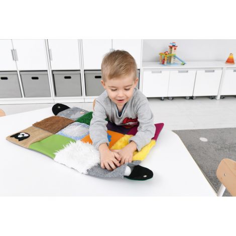 Saltea Senzorială Moje Bambino - Texturi Variate - imagine 2