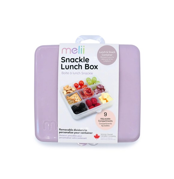 Cutie snack 9 compartimente Melii Wisteria - imagine 2