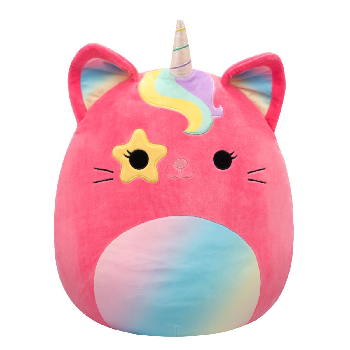 Jucărie Plus Squishmallows Pisicuță Unicorn Sienna, 35 cm