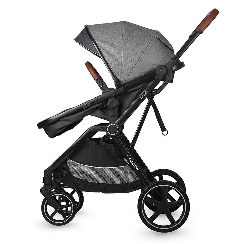 Cărucior 3in1 Coccolle Amani Aluminiu Anthracite - imagine 6