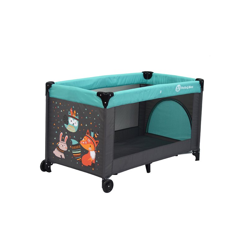 Patut Pliant Vulpita Turquoise | Petite&Mars