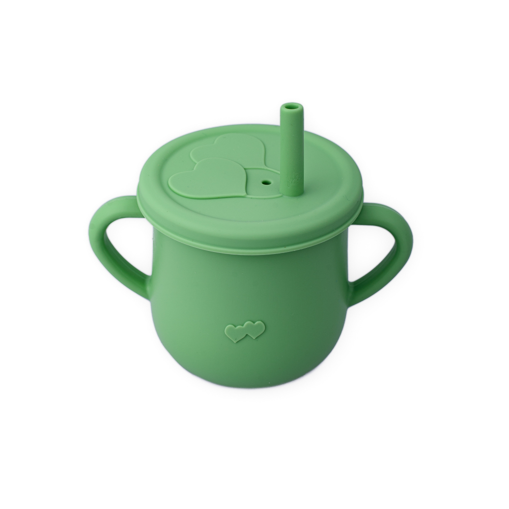 Cana Silicon Oaki cu Pai, 200 ml, Verde Pal - imagine 2
