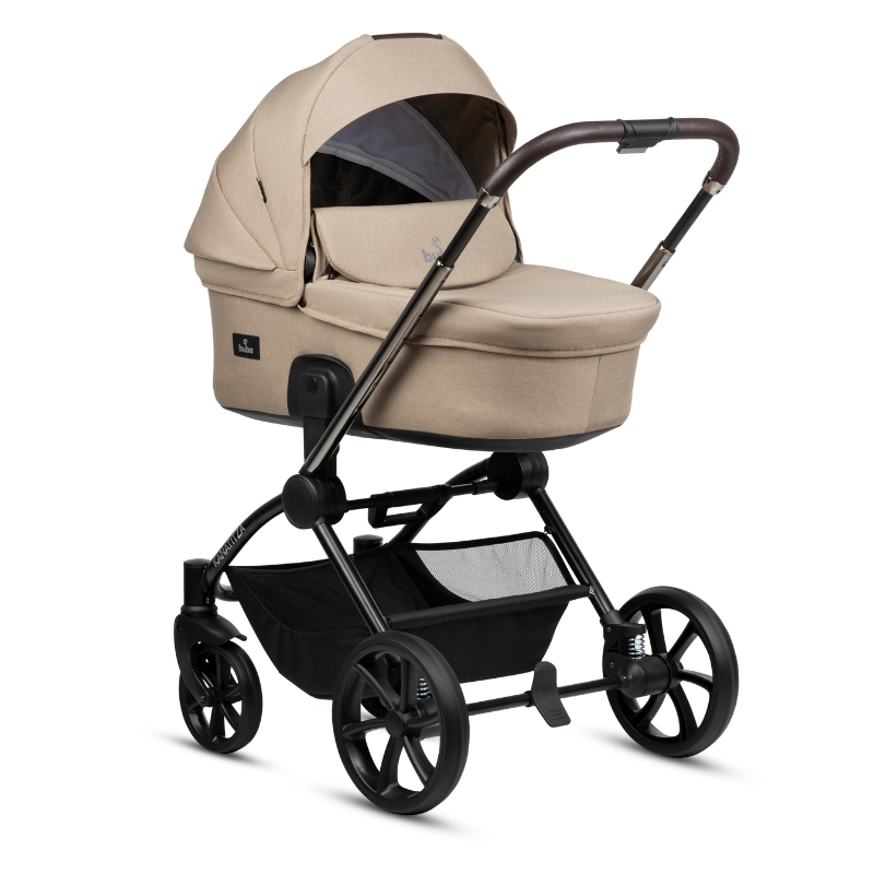 Carucior Buba Kanatitza 2 in 1 Nougat cu Accesorii - imagine 3