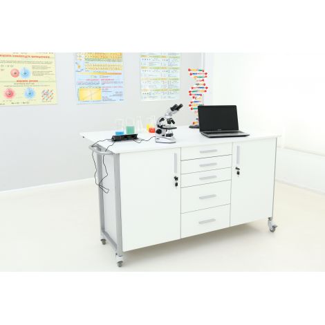 Dulap Mobil Laborator Moje Bambino cu Blat Pliabil - imagine 13