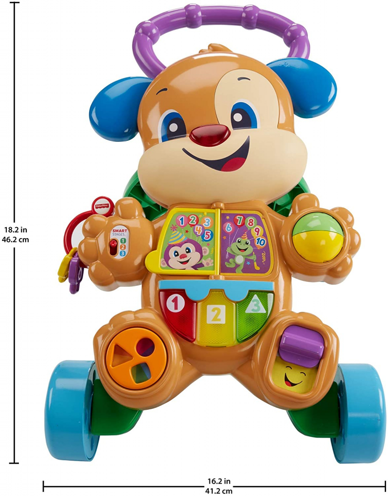 Antemergător Fisher Price Cățeluș Interactiv - imagine 3