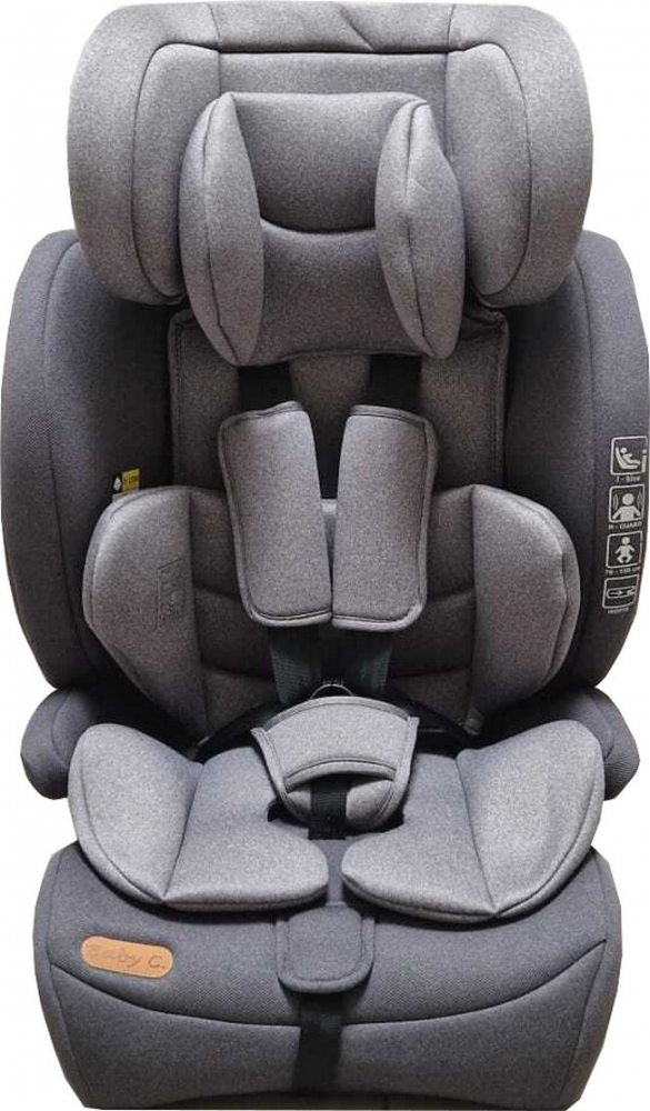 Scaun Auto Baby Care Safety Plus i-Size Gri