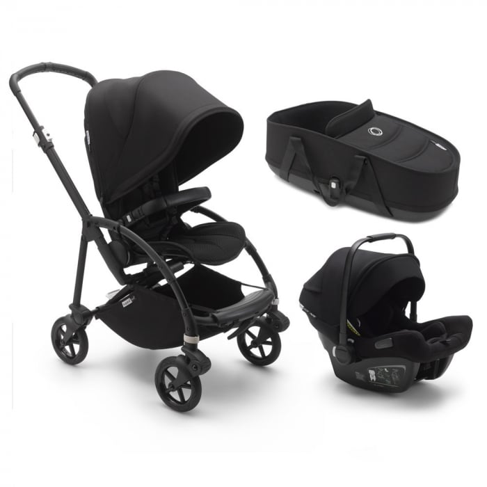 Bugaboo Bee 6 Black 3-in-1 | Compact și Ergonomic