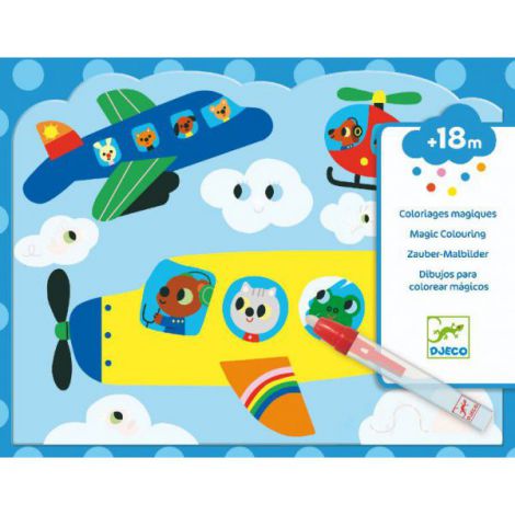 Set Djeco Pictură cu Apa Zbor | Reutilizabil