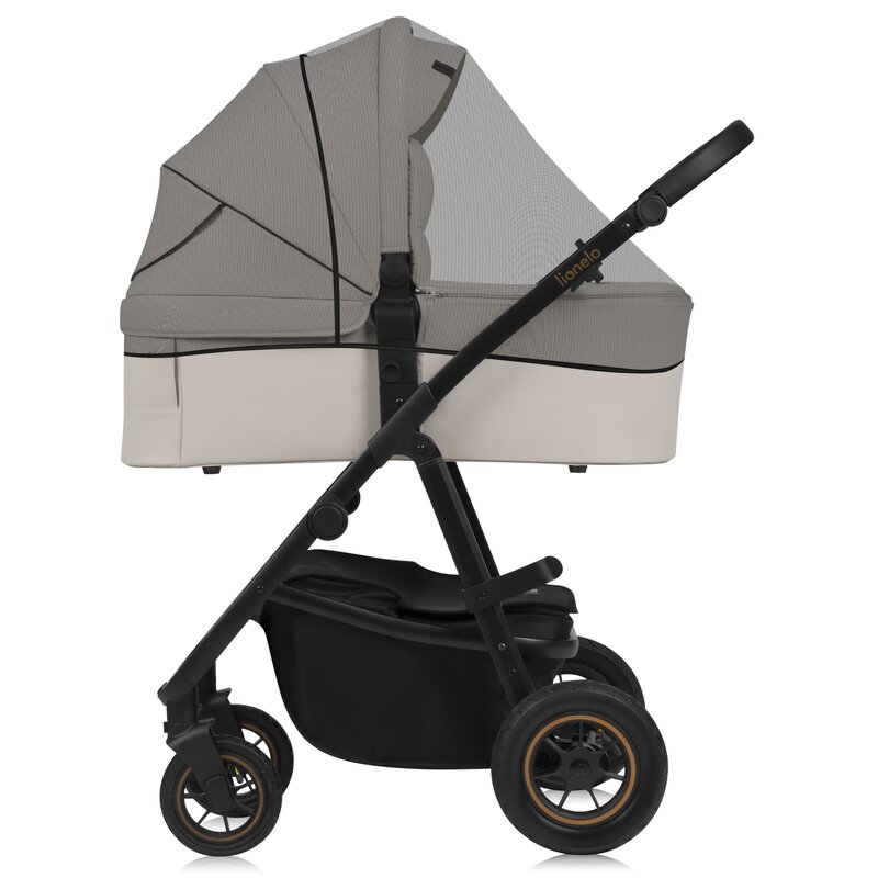 Lionelo Amber Plus 2 in 1 - Carucior Premium Bej - imagine 10