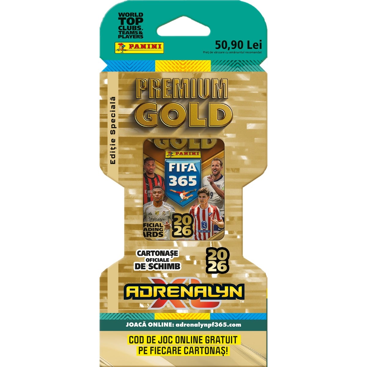 Panini Premium Gold FIFA 365 - Set Cartonașe Exclusive